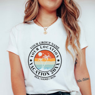 Personlig semester Palm märke, Grupp semester T Shirt