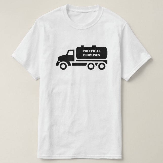 Personlig Septic Lastbil din text T Shirt (Design framsida)