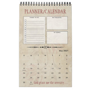 Personlig Service Prayer Recovery Gift-plan Kalender