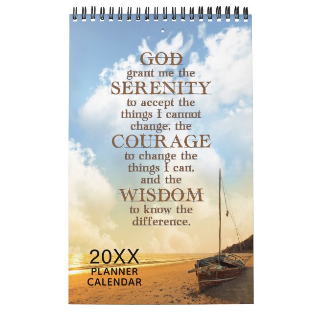 Personlig Service Prayer Recovery Gift-plan Kalender (Omslag)