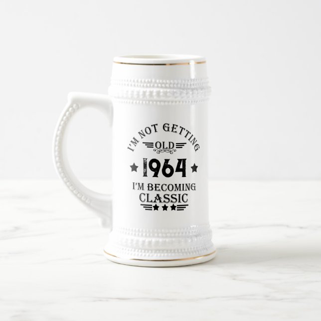 Personlig sextio vintagar 60:e födelsedagsfesten sejdel (Vänster)