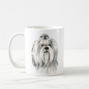 Personlig Shih Tzu Kaffemugg