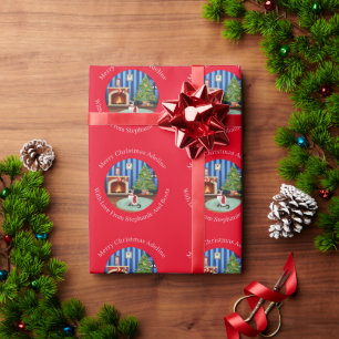Personlig Siamese Kattunge jul Presentpapper