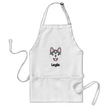 Personlig Siberian husky Hund Apron