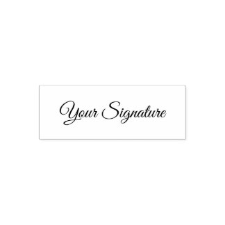 Personlig signatur självfärgande stämpel