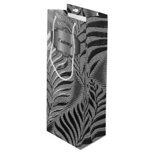 Personlig Silver Löv Motif