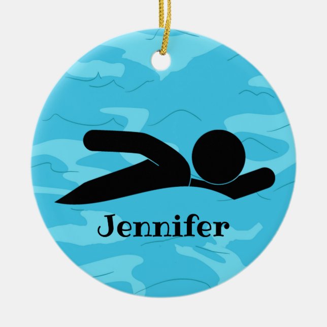Personlig Simma Design Ornament (Framsidan)