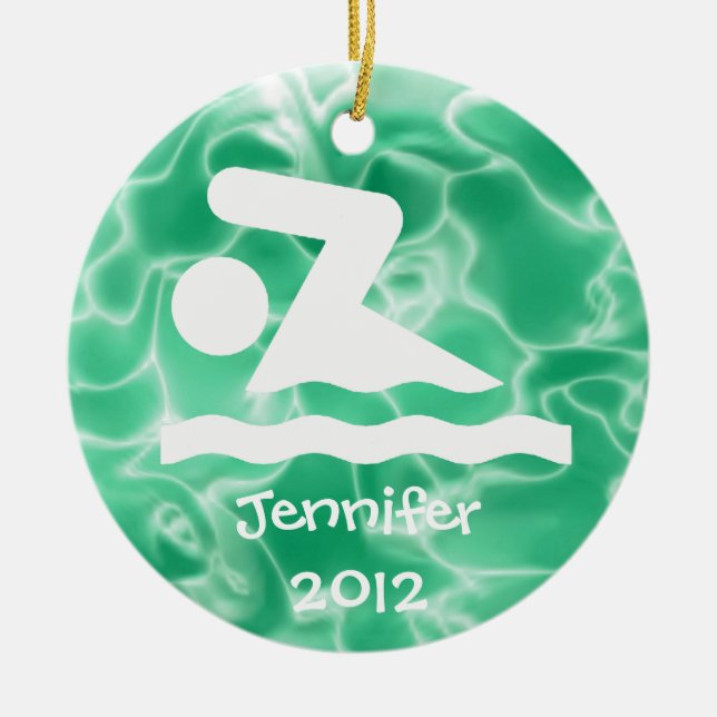 Personlig Simma Design Ornament (Framsidan)