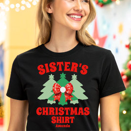 Personlig Sisters julgudstjänst T Shirt