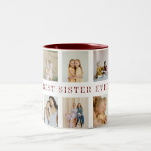 Personlig Sisters-kaffe Mugg | Anpassningsbar Foto