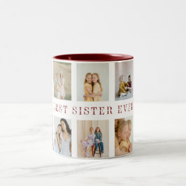 Personlig Sisters-kaffe Mugg | Anpassningsbar Foto