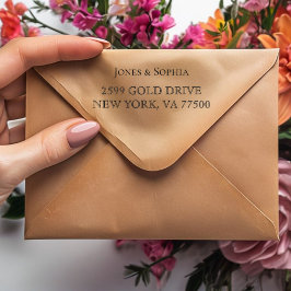 Personlig Självfärgande Gummistämpel Anpassad Retu Stämpel