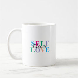 Personlig Självkärlek Kaffemugg