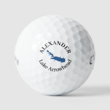 Personlig Sjö Arrowhad Golf bollar