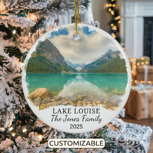 Personlig Sjö Louis Ornament, Kanada Julgransprydnad Keramik