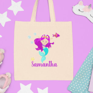 Personlig Sjöjungfru Princess Cute Tygkasse