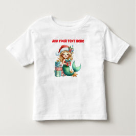 Personlig Sjöjungfru Småbarn Shirt T Shirt