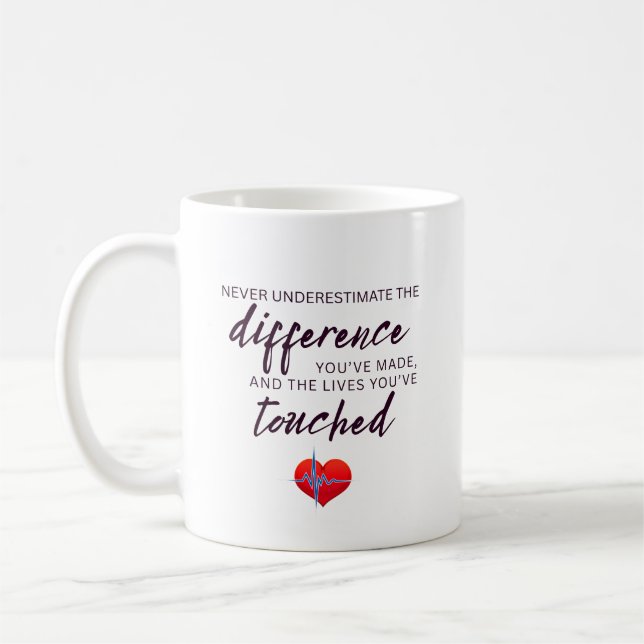 Personlig Sjukdomsavskrivningskurs Kaffemugg (Vänster)