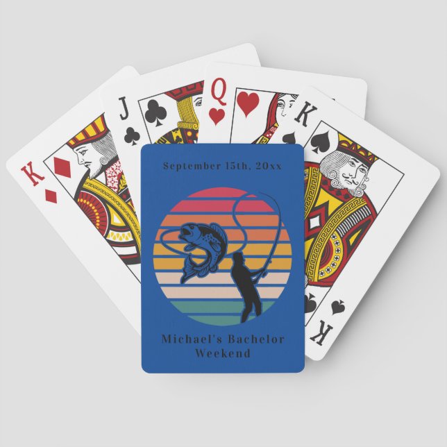 Personlig Sjukhusfiskarweekend Casinokort (Baksidan)