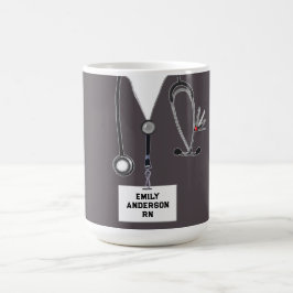 Personlig sjuksköterska kaffemugg