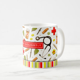 Personlig sjuksköterska kaffemugg