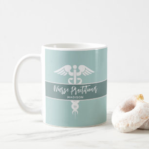 Personlig Sjuksköterska med medicinsk behandling Kaffemugg