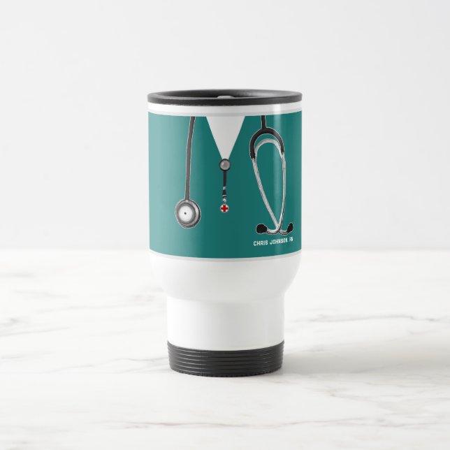Personlig sjuksköterska present kan tas med kaffem resemugg (Center)