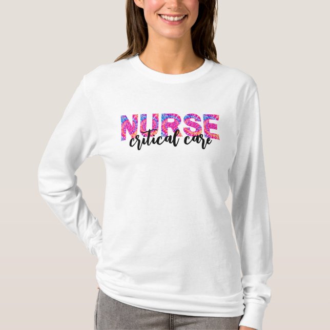 Personlig Sjuksköterska T Shirt (Framsida)