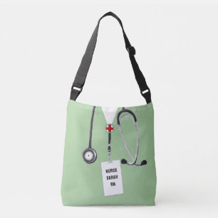 Personlig sjuksköterskeväska crossbody väska