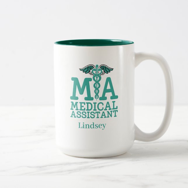 Personlig Sjukvårdsassistent Kaffe Mugg (Höger)