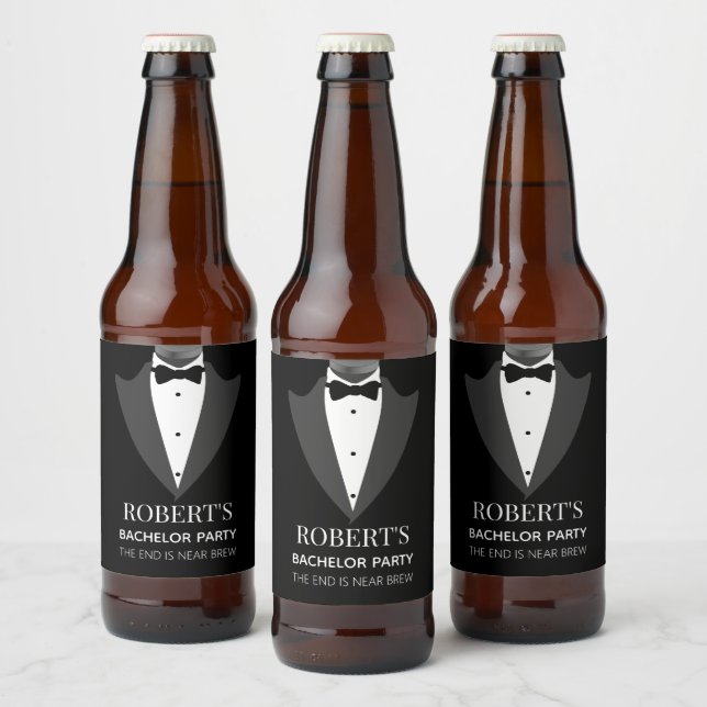 Personlig Sjungkarlsfest Ölflaska Etikett (Flaskor)
