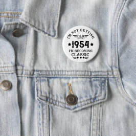 Personlig sjuttio vintagar 70:e födelsedagsfesten knapp