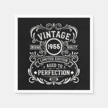 Personlig sjuttio vintagar 70:e födelsedagsfesten