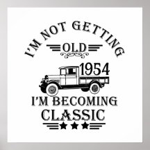 Personlig sjuttio vintage 70-årsdag