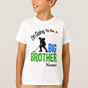 Personlig ska bli storebror hockeyskjorta t shirt