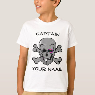 Personlig skalle och ben från Kor T-shirt