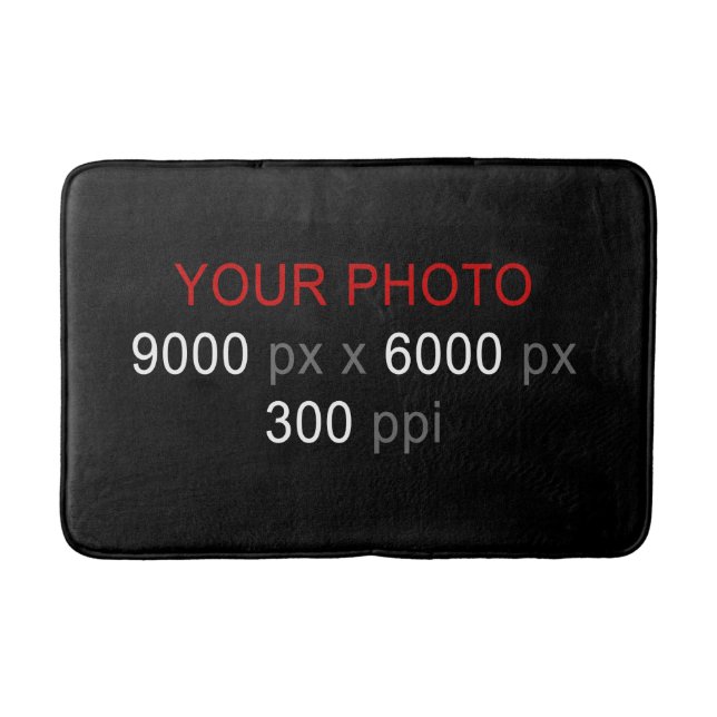 Personlig skapelse badrumsmatta (Framsidan)