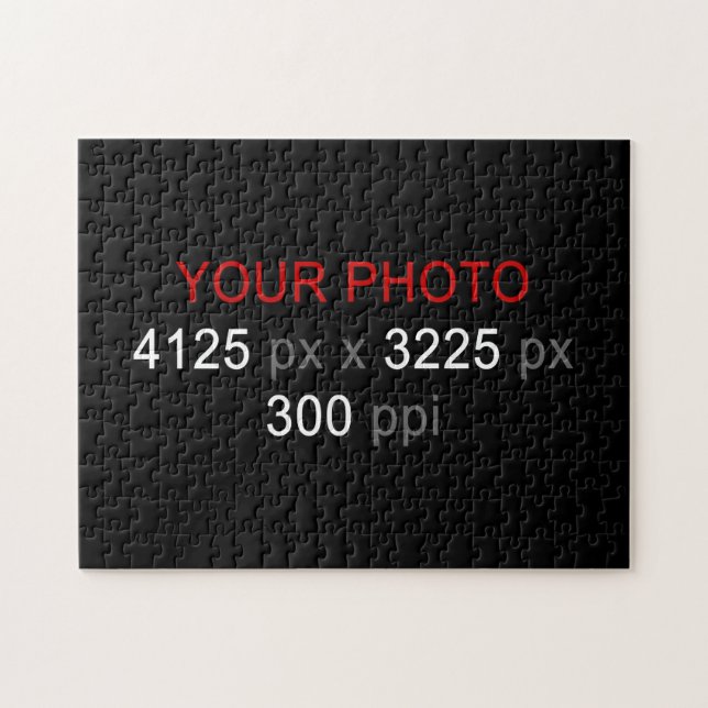 Personlig skapelse pussel (Horisontell)