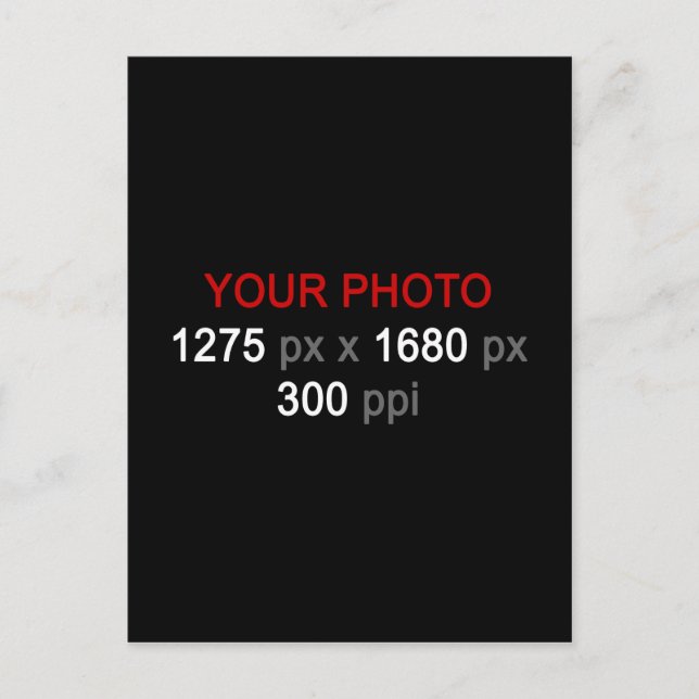 Personlig skapelse vykort (Framsida)