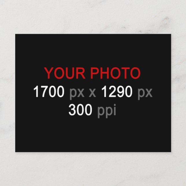 Personlig skapelse vykort (Framsida)