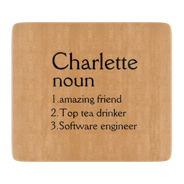 Personlig skärbräda Bröllop Charcuterie Cu (Framsidan)