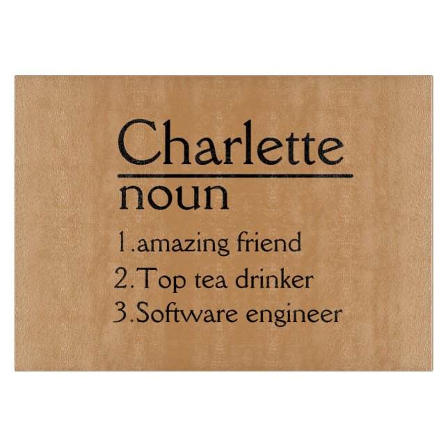 Personlig skärbräda Bröllop Charcuterie Cu (Framsidan)