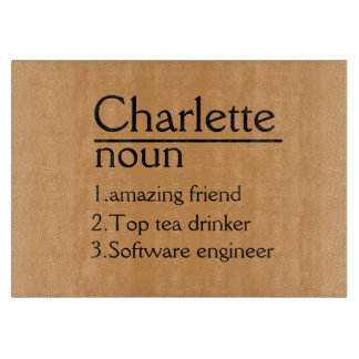 Personlig skärbräda Bröllop Charcuterie Cu