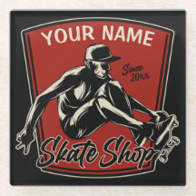 Personlig Skate Shop Grab Trick Skateboarding