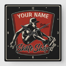 Personlig Skate Shop Grab Trick Skateboarding