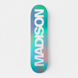 Personlig Skateboard Namn HoloGraph Unicorn