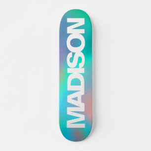 Personlig Skateboard Namn HoloGraph Unicorn