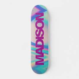 Personlig Skateboard Namn Retro 90 Vaporwave