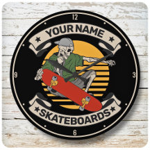Personlig Skateboard Nose Grab Skeleton Skater