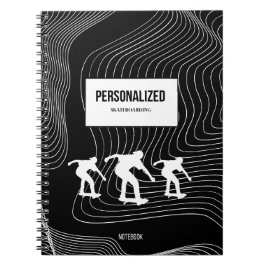 Personlig Skateboarding bärbar dator Anteckningsbok
